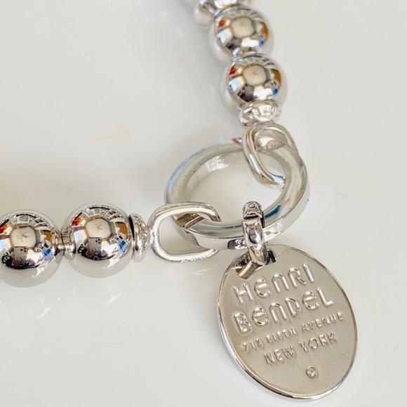 New Henri Bendel Beaded Influencer Bracelet with CZ Pave Crystals - Picture 10 of 14